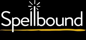 spellbound logo white spellbound logo